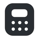Calculator SVG Icon